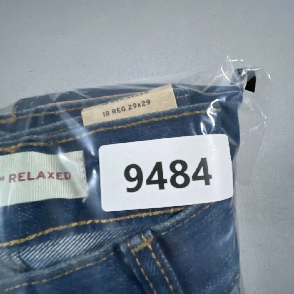 Levi 550 Relaxed Fit Jeans Youth 29x29 Tapered‎ Leg Blue Casual Workwear NWT